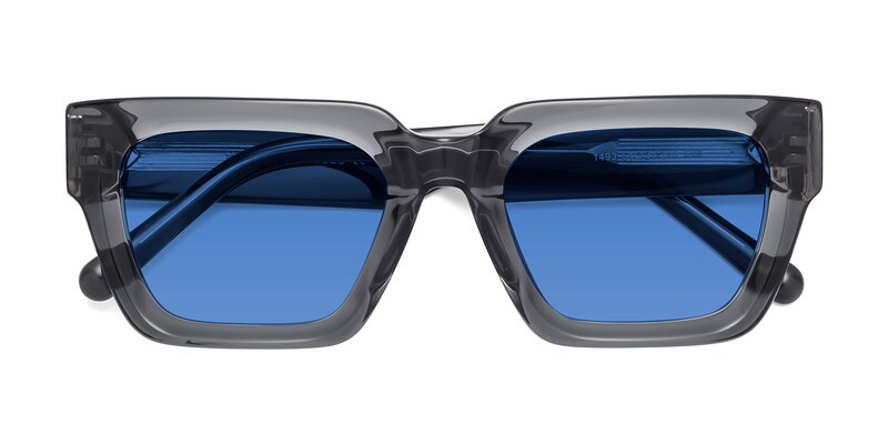 Hardy - Translucent Gray Tinted Sunglasses