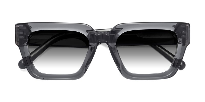 Hardy - Translucent Gray Gradient Sunglasses