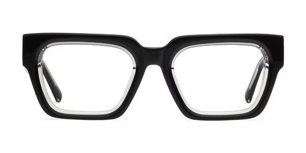 Hardy - Black / Clear Eyeglasses