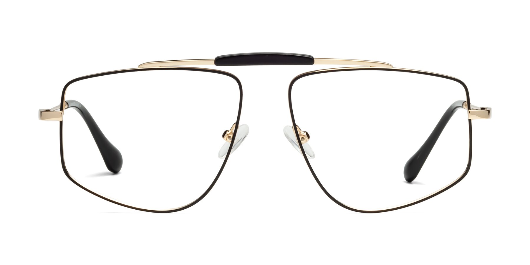 Santini - Black / Gold Sunglasses Frame