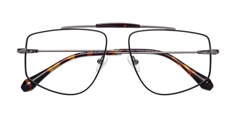 Santini - Black / Gunmetal Eyeglasses