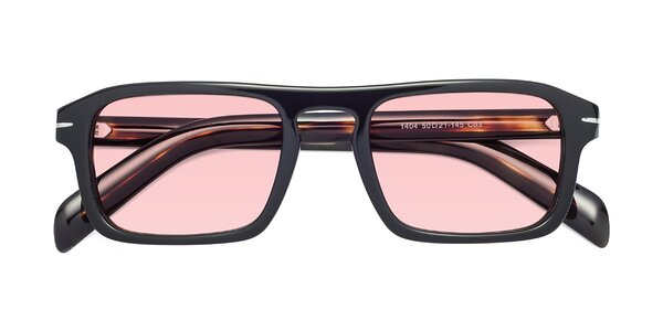 Front of Evette in Black / Tortoise