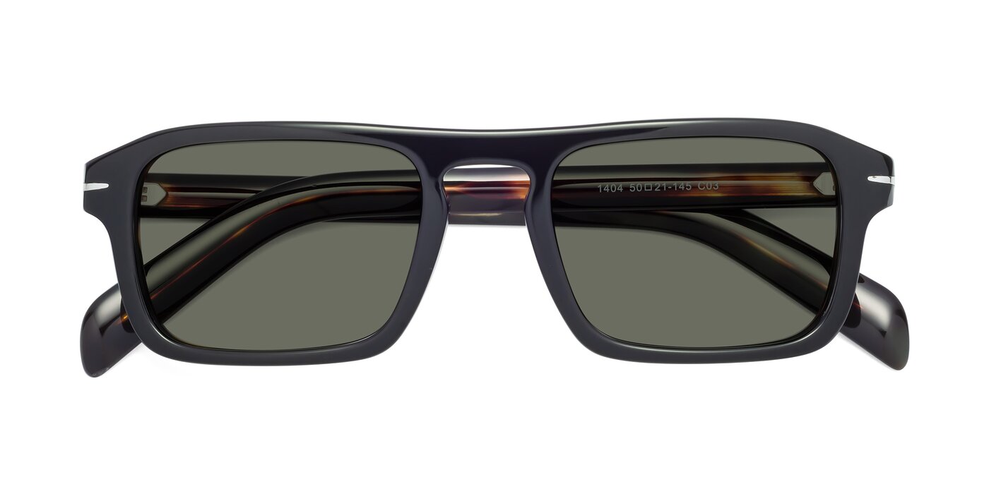 Evette - Black / Tortoise Polarized Sunglasses