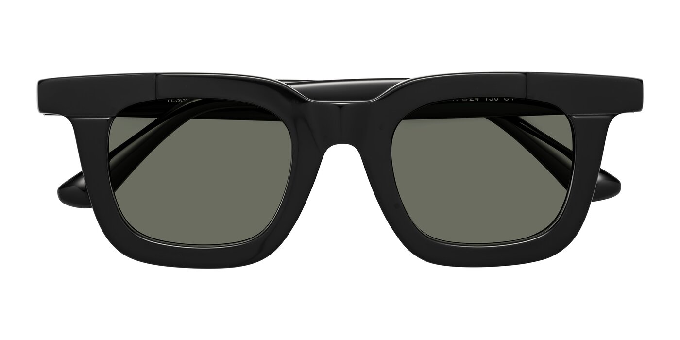 Mill - Black Polarized Sunglasses