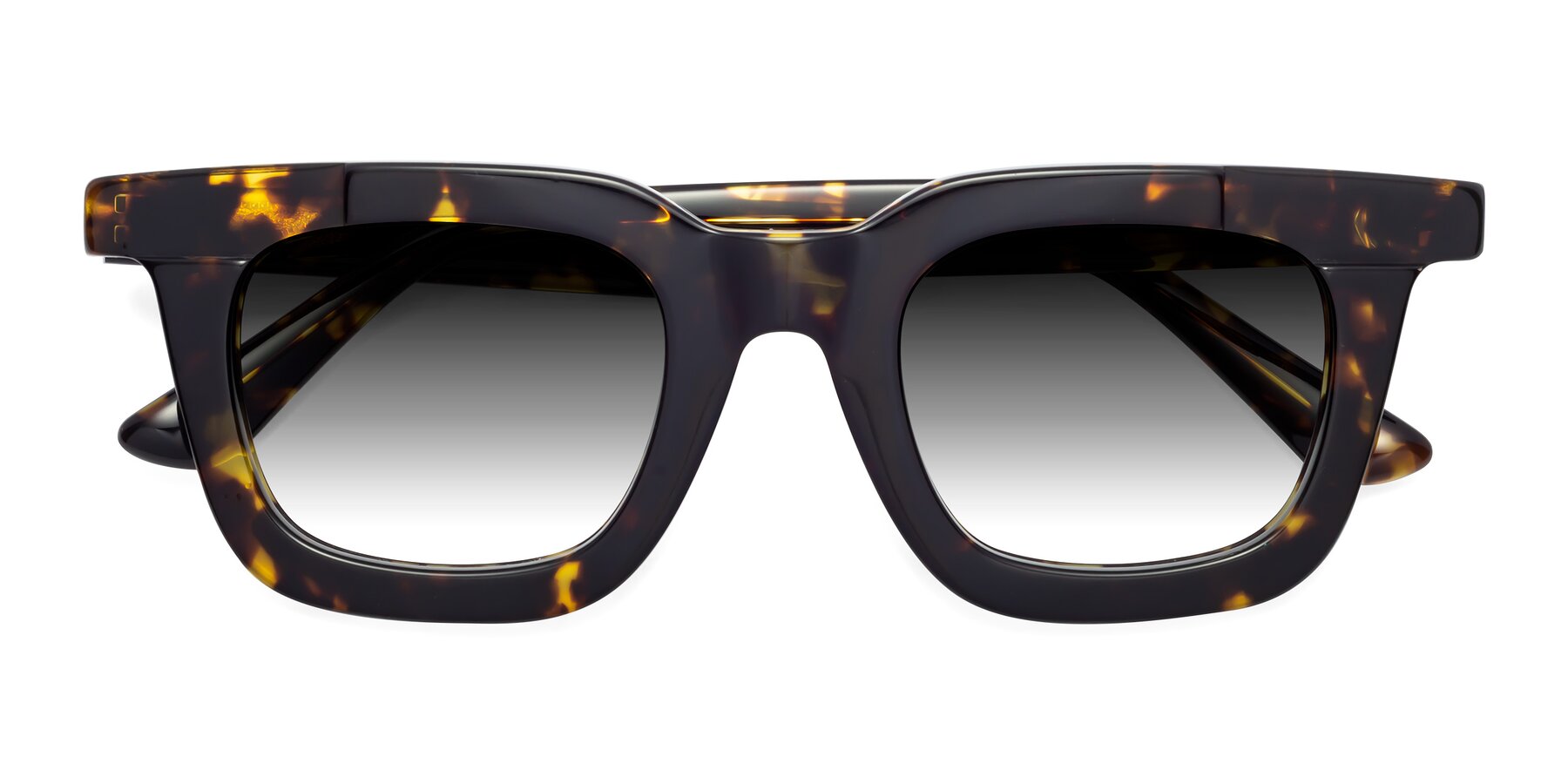 Folded Front of Mill in Tortoise with Gray Gradient Lenses