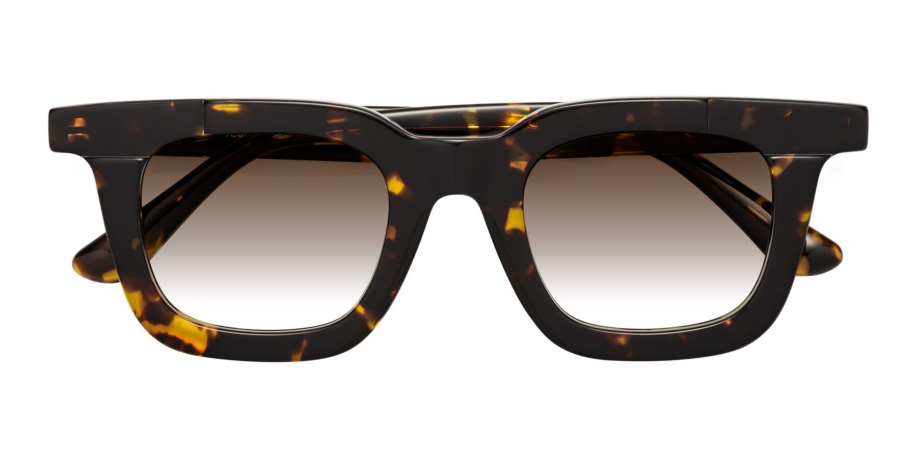Folded Front of Mill in Tortoise with Brown Gradient Lenses