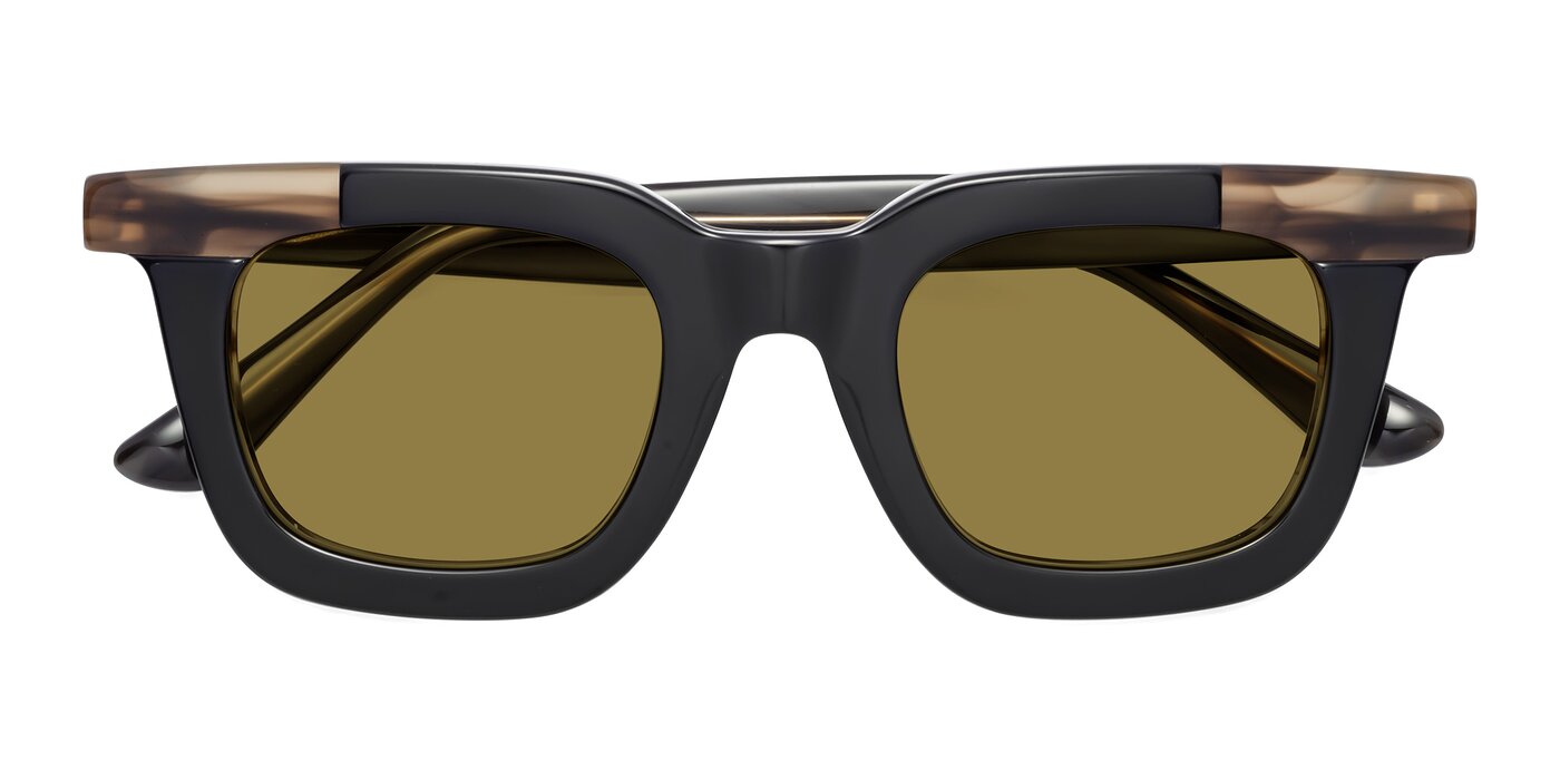 Mill - Black / Brown Polarized Sunglasses
