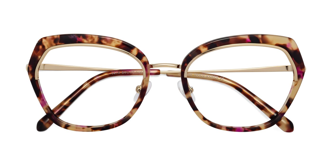 Prescott - Purple Tortoise Eyeglasses