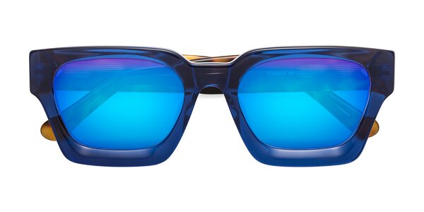 Front of Powers in Blue / Tortoise