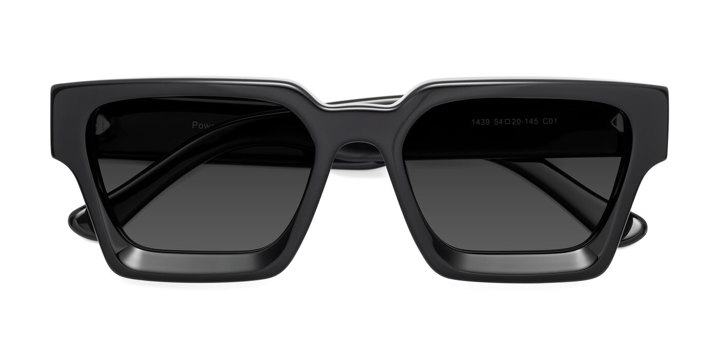 Powers - Black Tinted Sunglasses