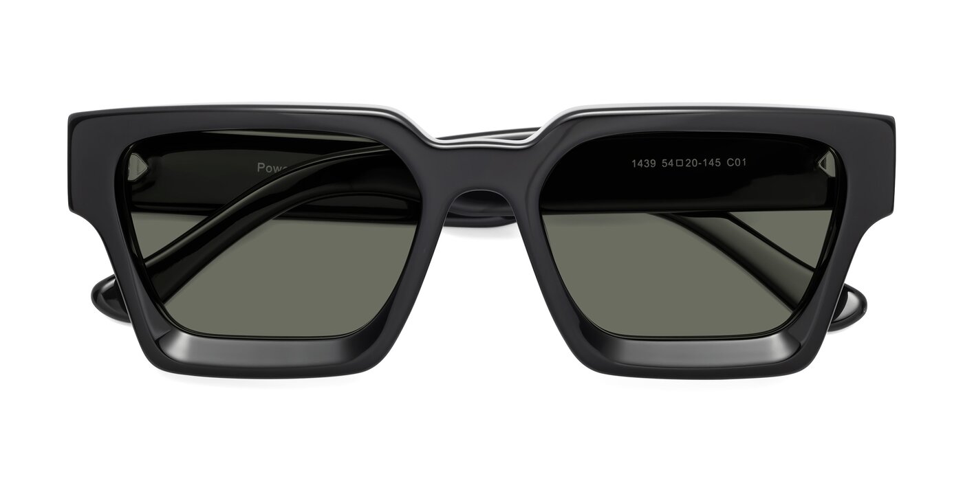 Powers - Black Polarized Sunglasses