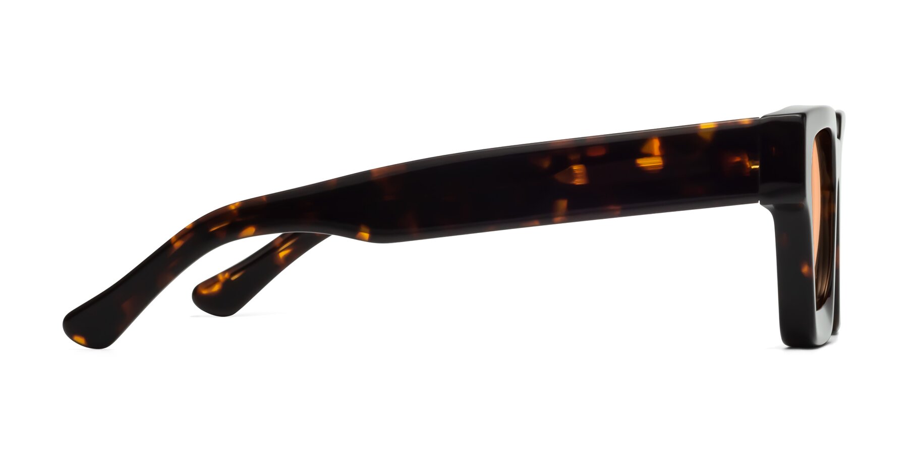 Side of Powers in Tortoise with Light Orange Tinted Lenses
