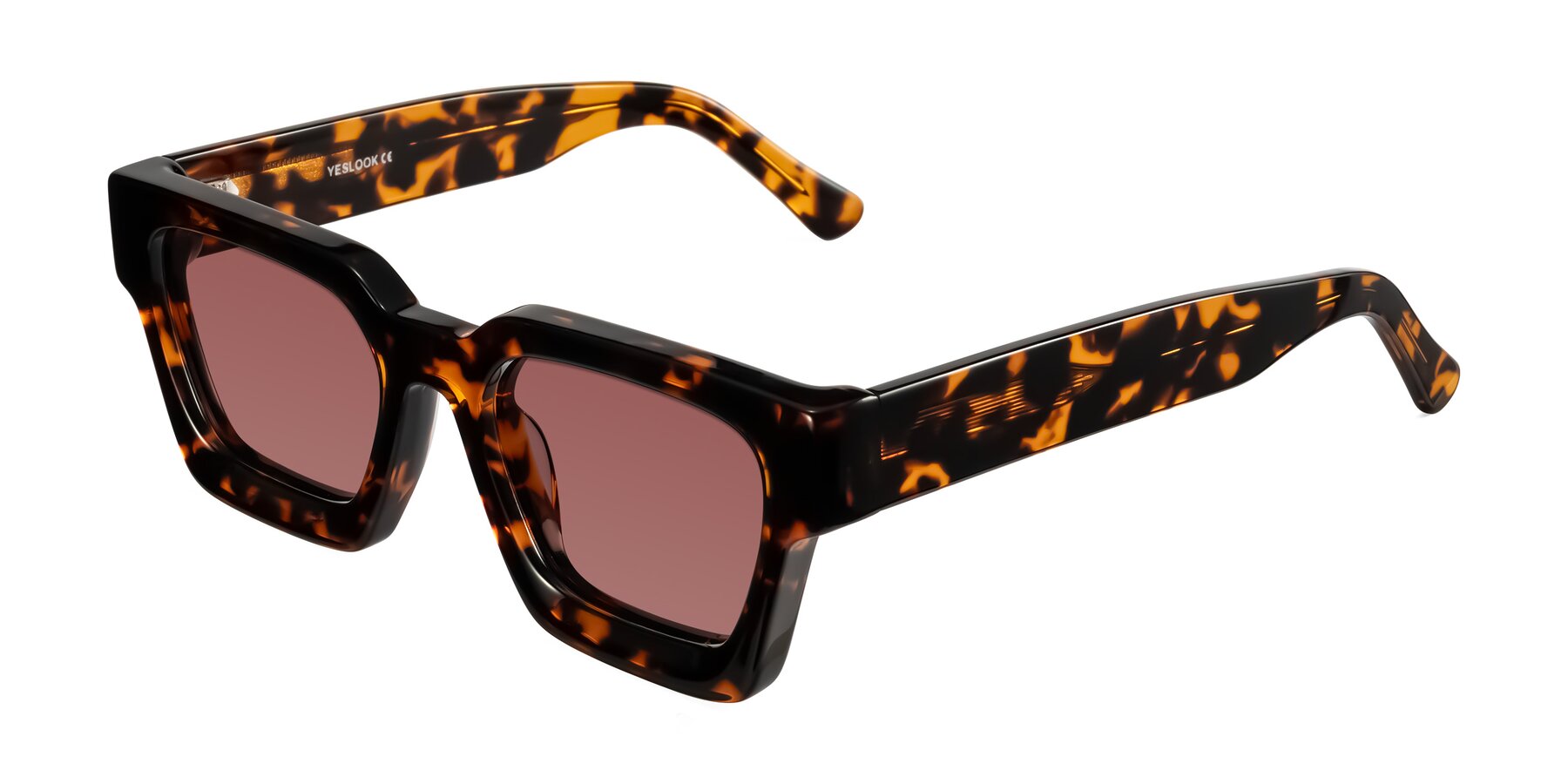 Angle of Powers in Tortoise with Garnet Tinted Lenses