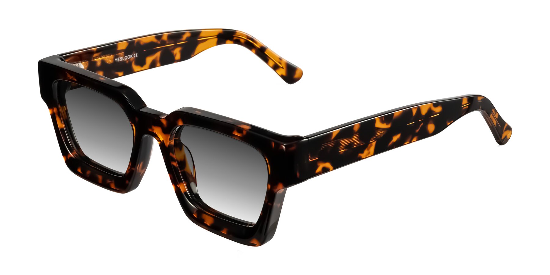 Angle of Powers in Tortoise with Gray Gradient Lenses