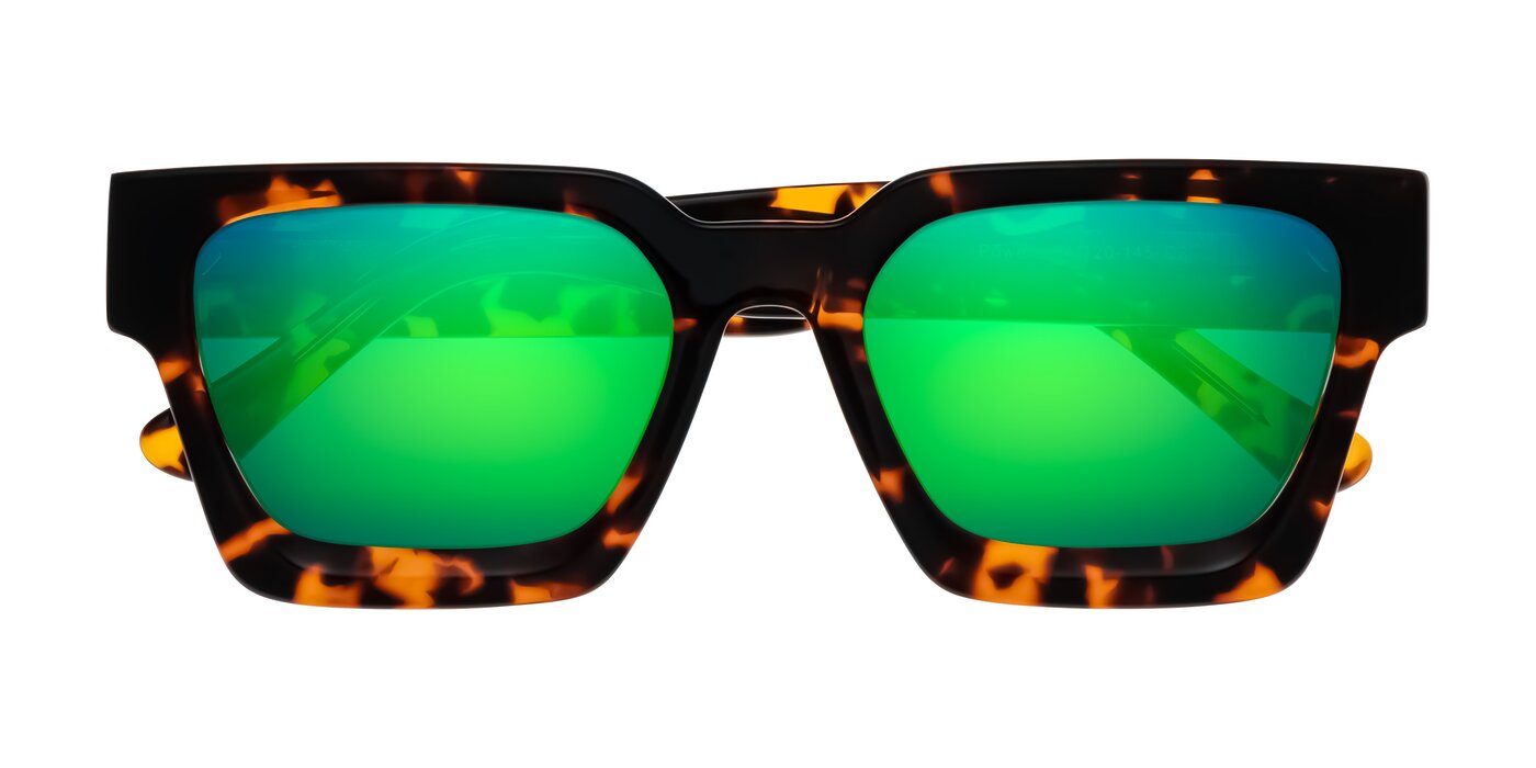 Powers - Tortoise Flash Mirrored Sunglasses