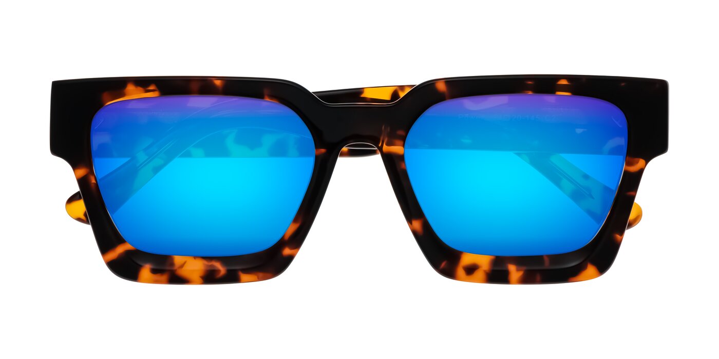 Powers - Tortoise Flash Mirrored Sunglasses