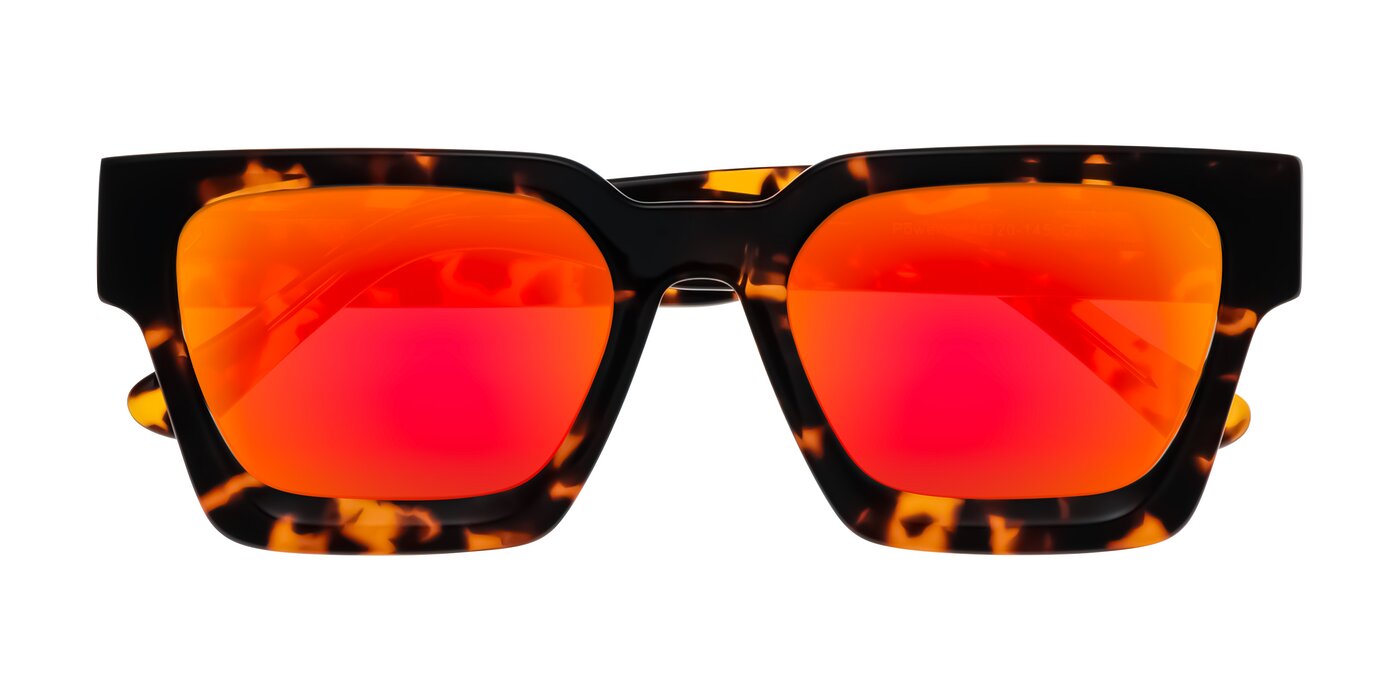 Powers - Tortoise Flash Mirrored Sunglasses