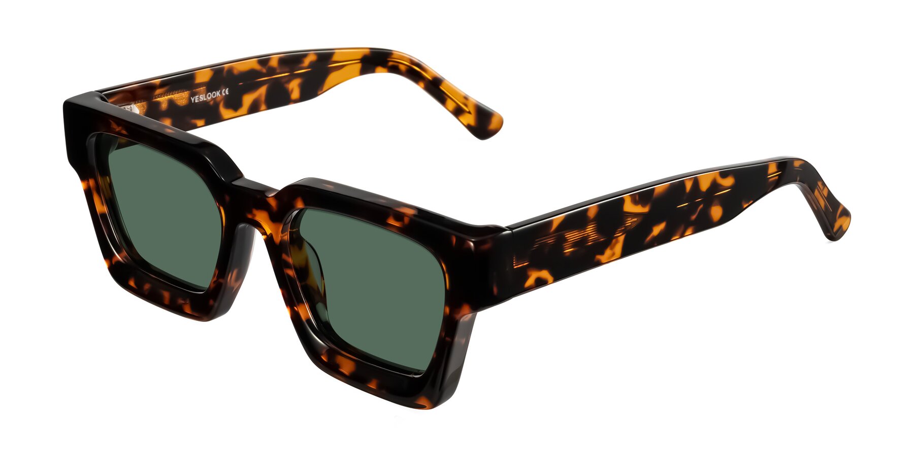 Angle of Powers in Tortoise with Green Polarized Lenses