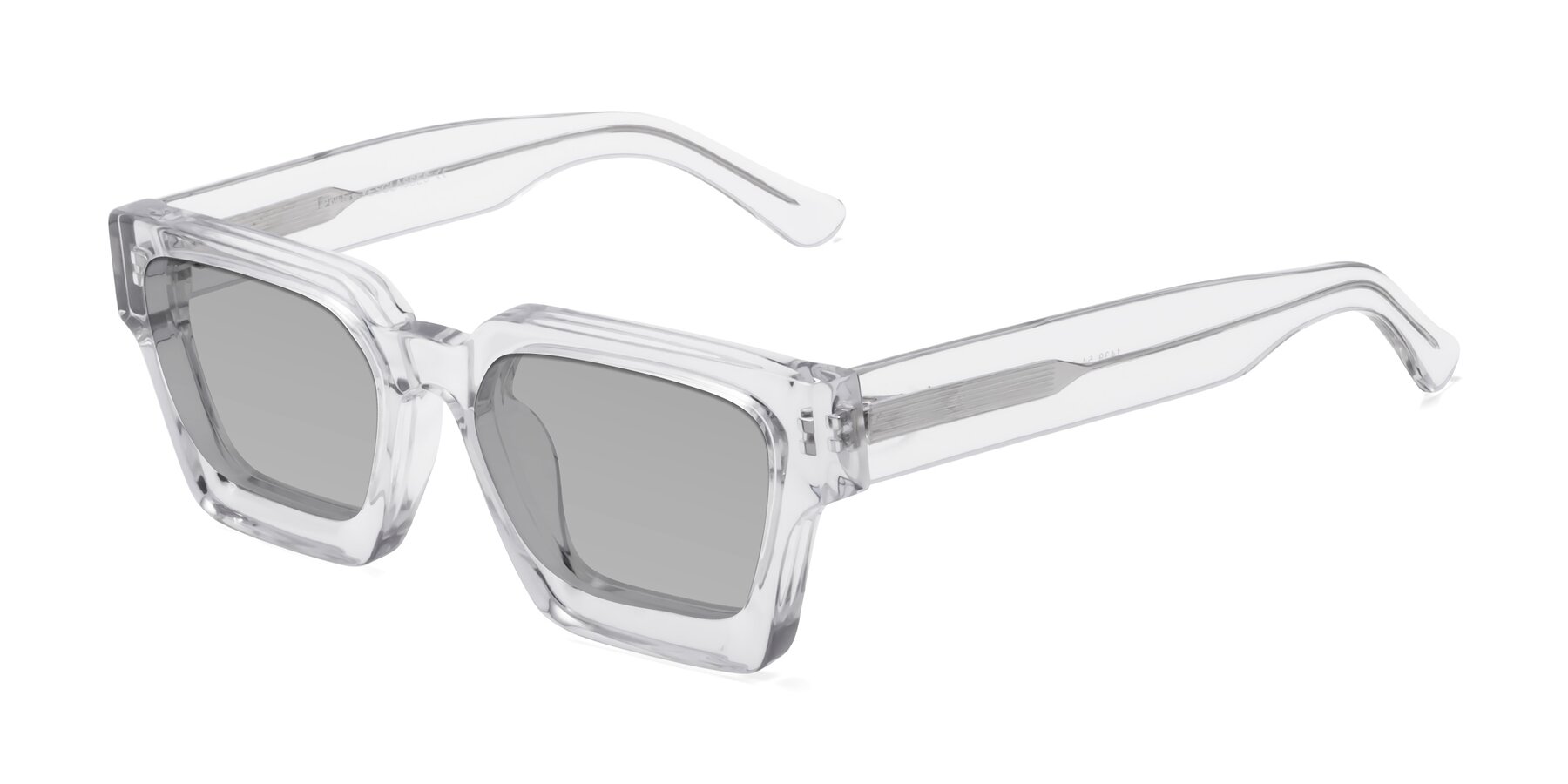 Angle of Powers in Clear with Light Gray Tinted Lenses