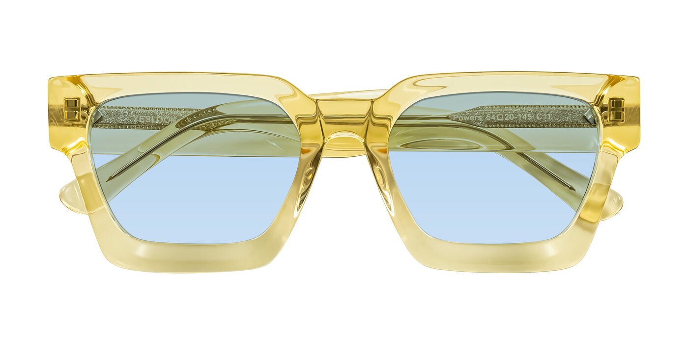 Powers - Light Yellow Tinted Sunglasses