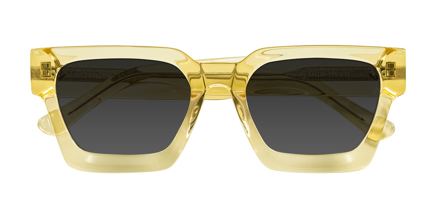 Powers - Light Yellow Tinted Sunglasses