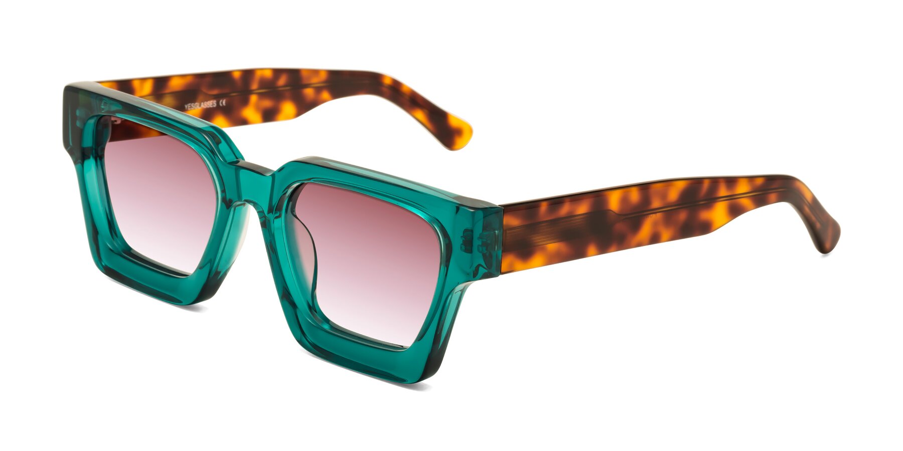 Angle of Powers in Green-Tortoise with Garnet Gradient Lenses