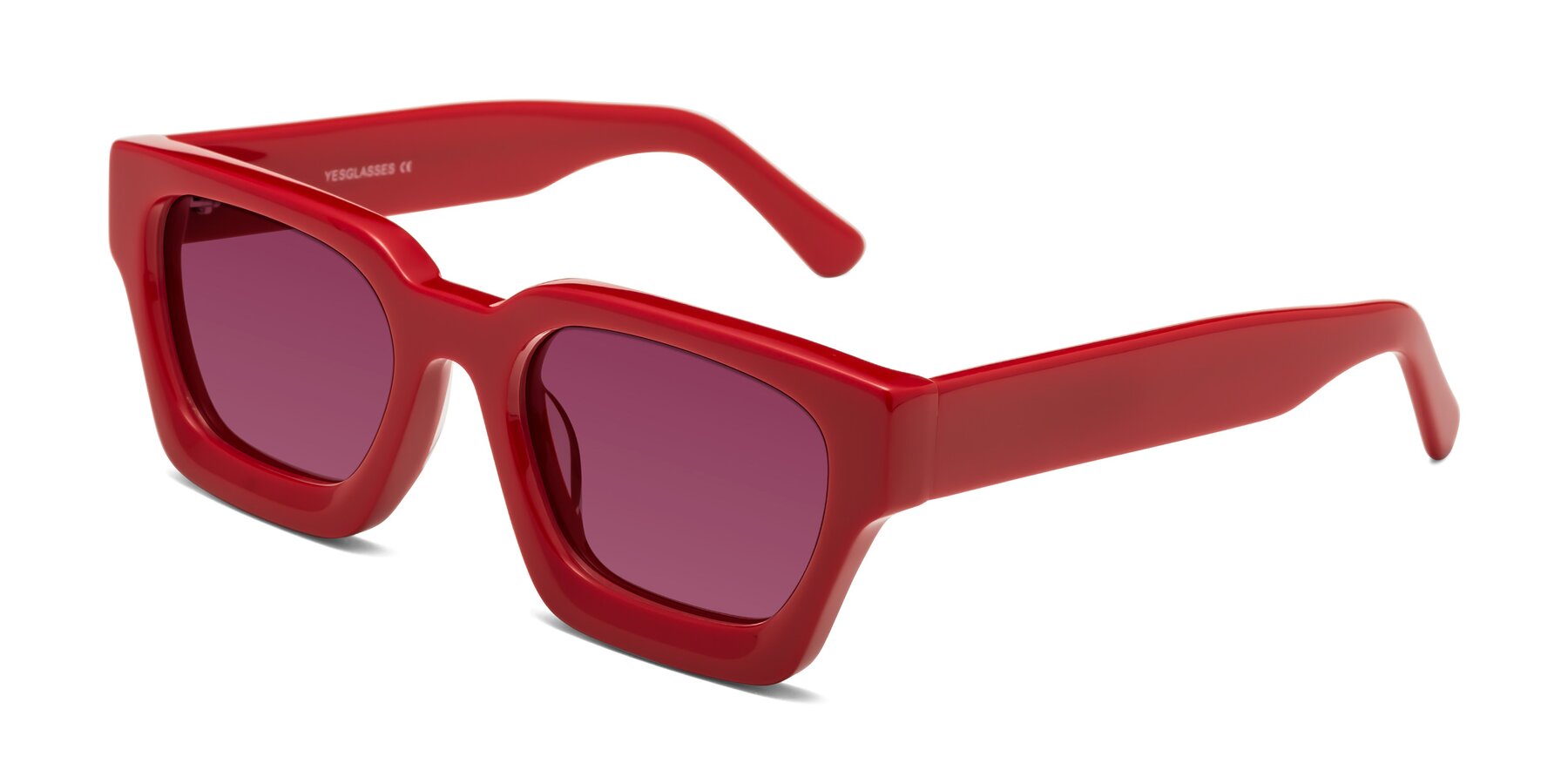 Angle of Powers in Red with Wine Tinted Lenses