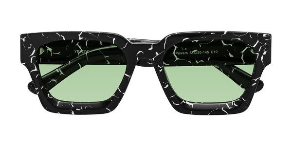 Front of Powers in Black Marble