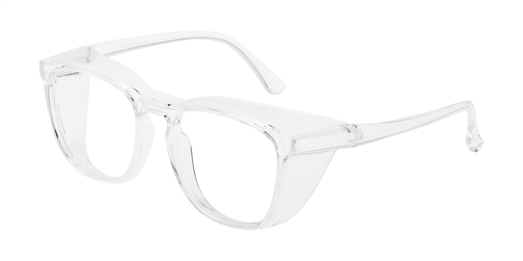 Angle of TR5062 in Clear with Clear Eyeglass Lenses