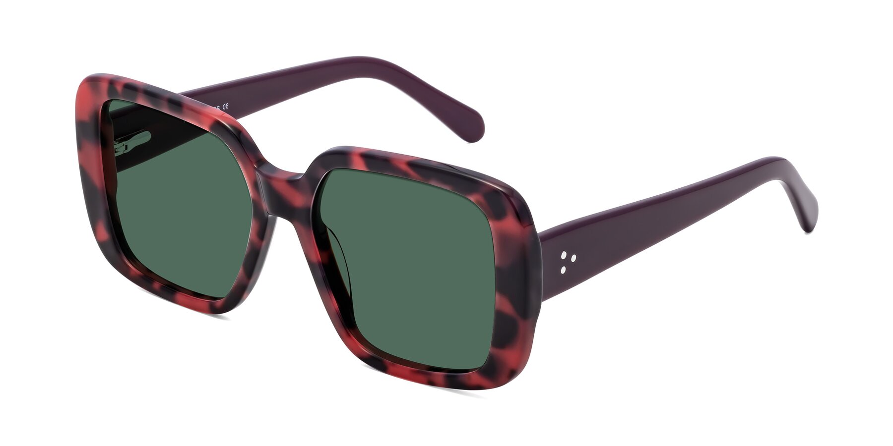 Angle of Quotus in Tortoise with Green Polarized Lenses