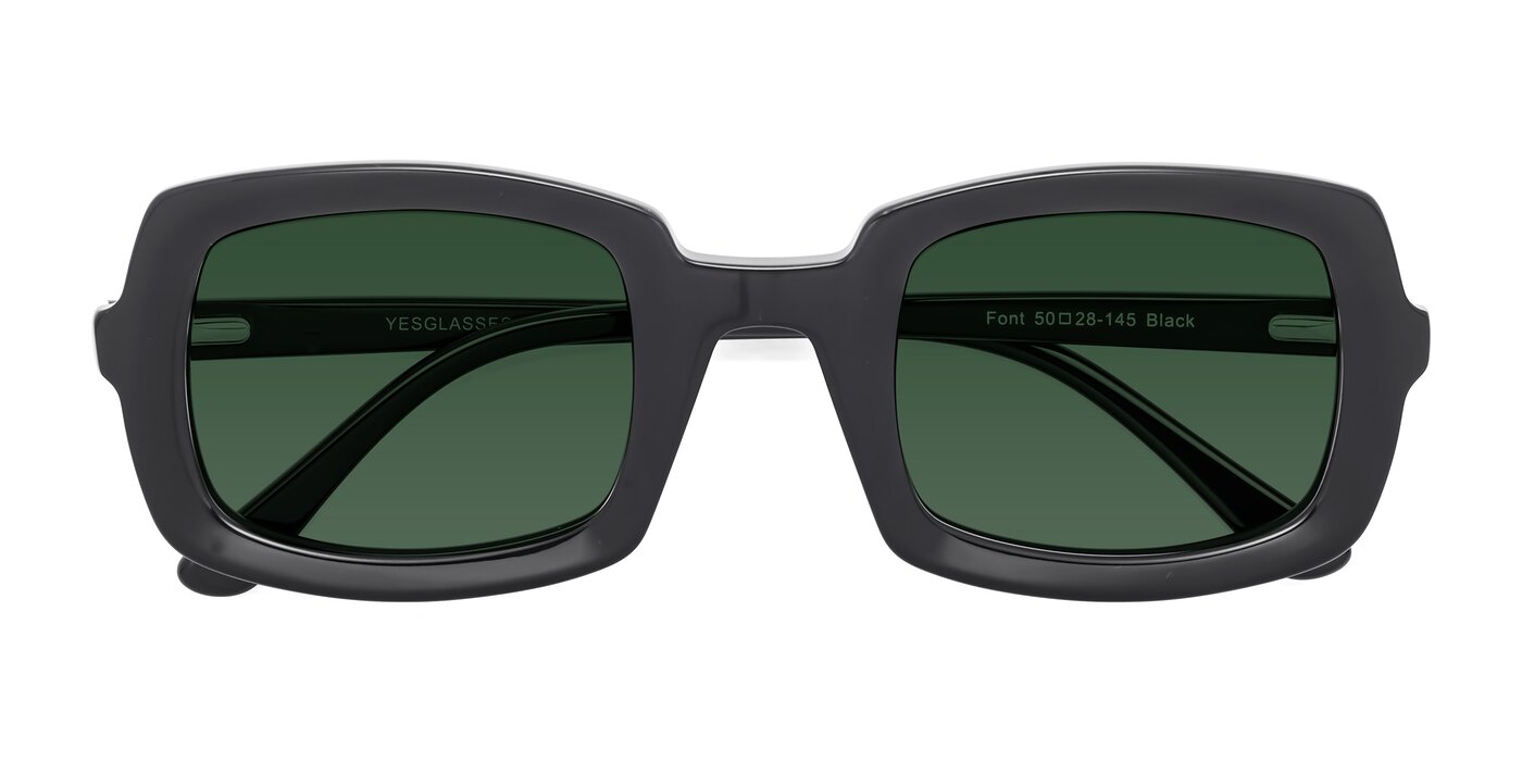Font - Black Tinted Sunglasses