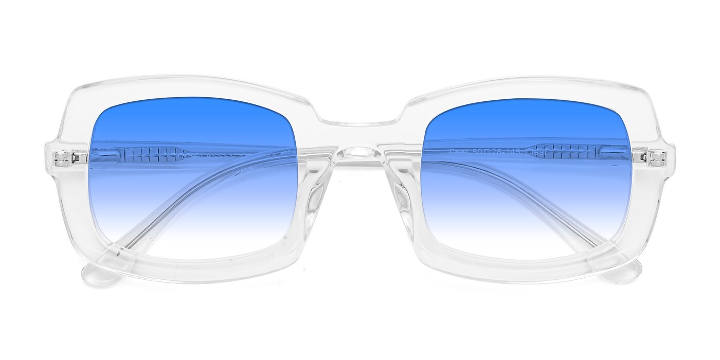 Font - Clear Gradient Sunglasses