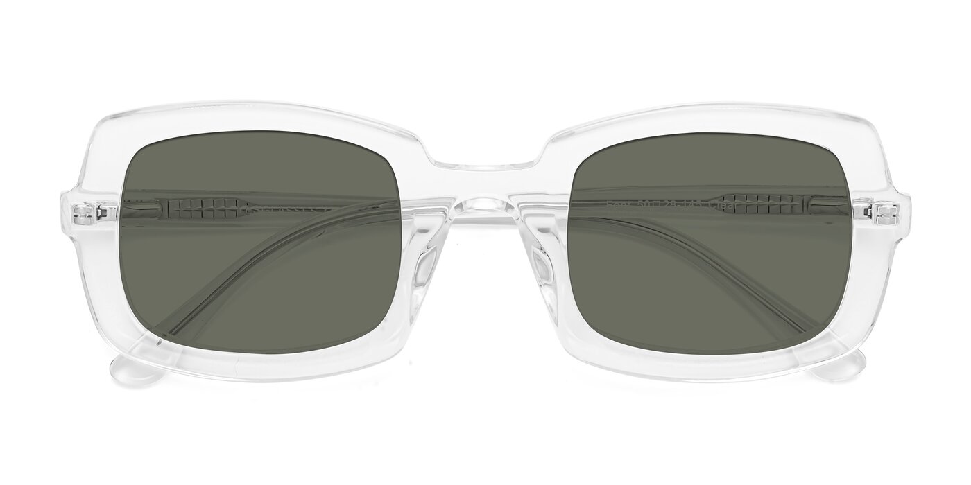 Font - Clear Polarized Sunglasses