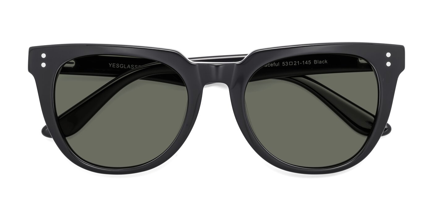 Graceful - Black Polarized Sunglasses