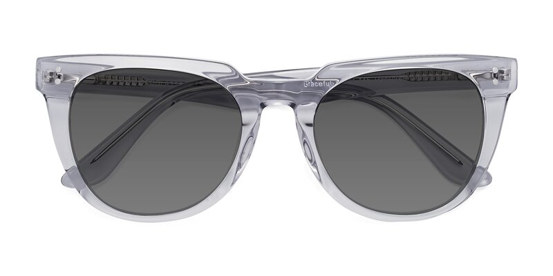 Graceful - Transprent Gray Tinted Sunglasses