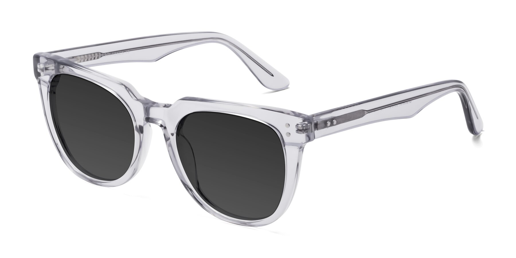 Angle of Graceful in Transprent Gray with Gray Tinted Lenses