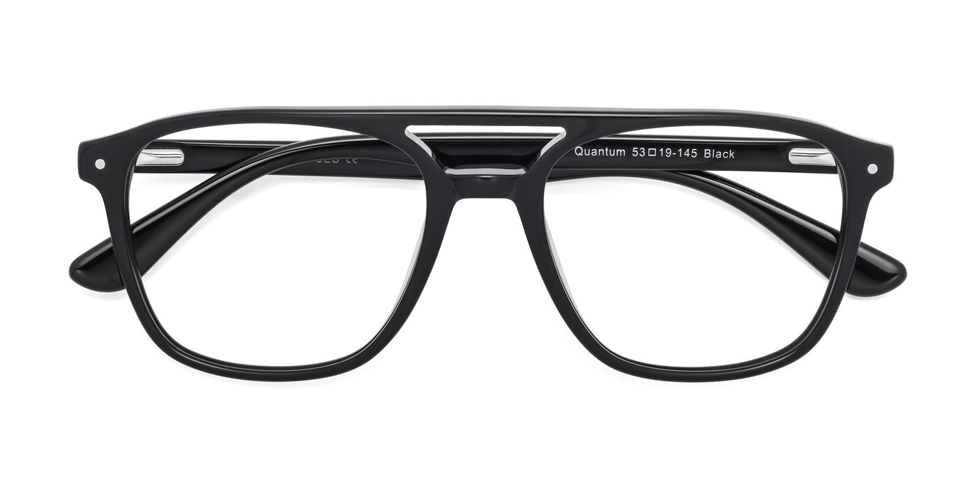 Quantum - Black Eyeglasses