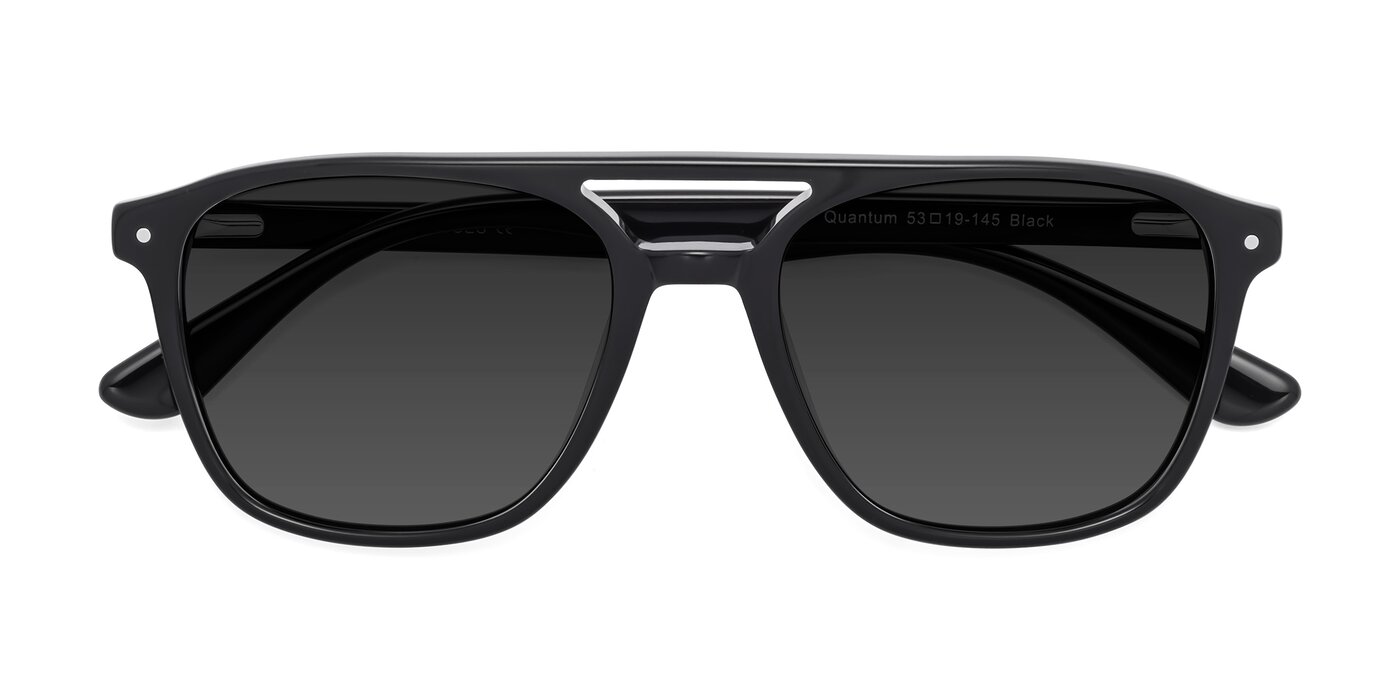 Quantum - Black Tinted Sunglasses