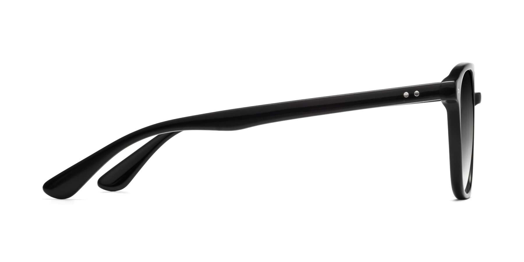 Side of Quantum in Black with Gray Gradient Lenses