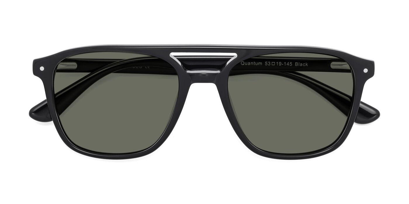 Quantum - Black Polarized Sunglasses