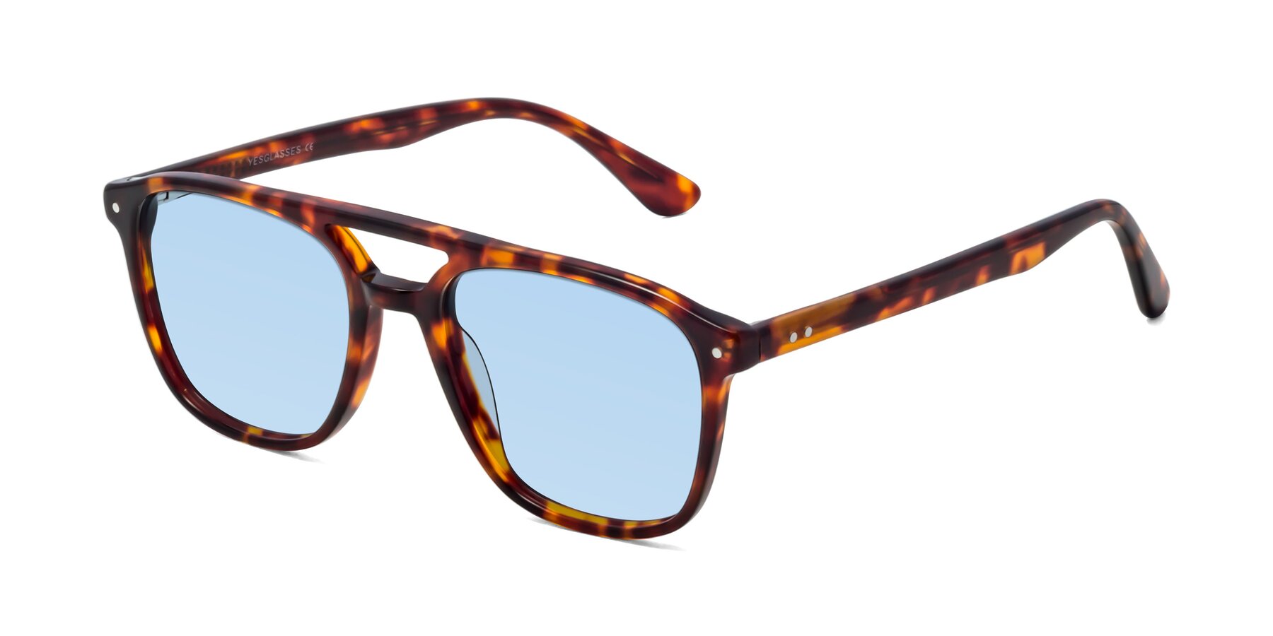 Angle of Quantum in Tortoise with Light Blue Tinted Lenses