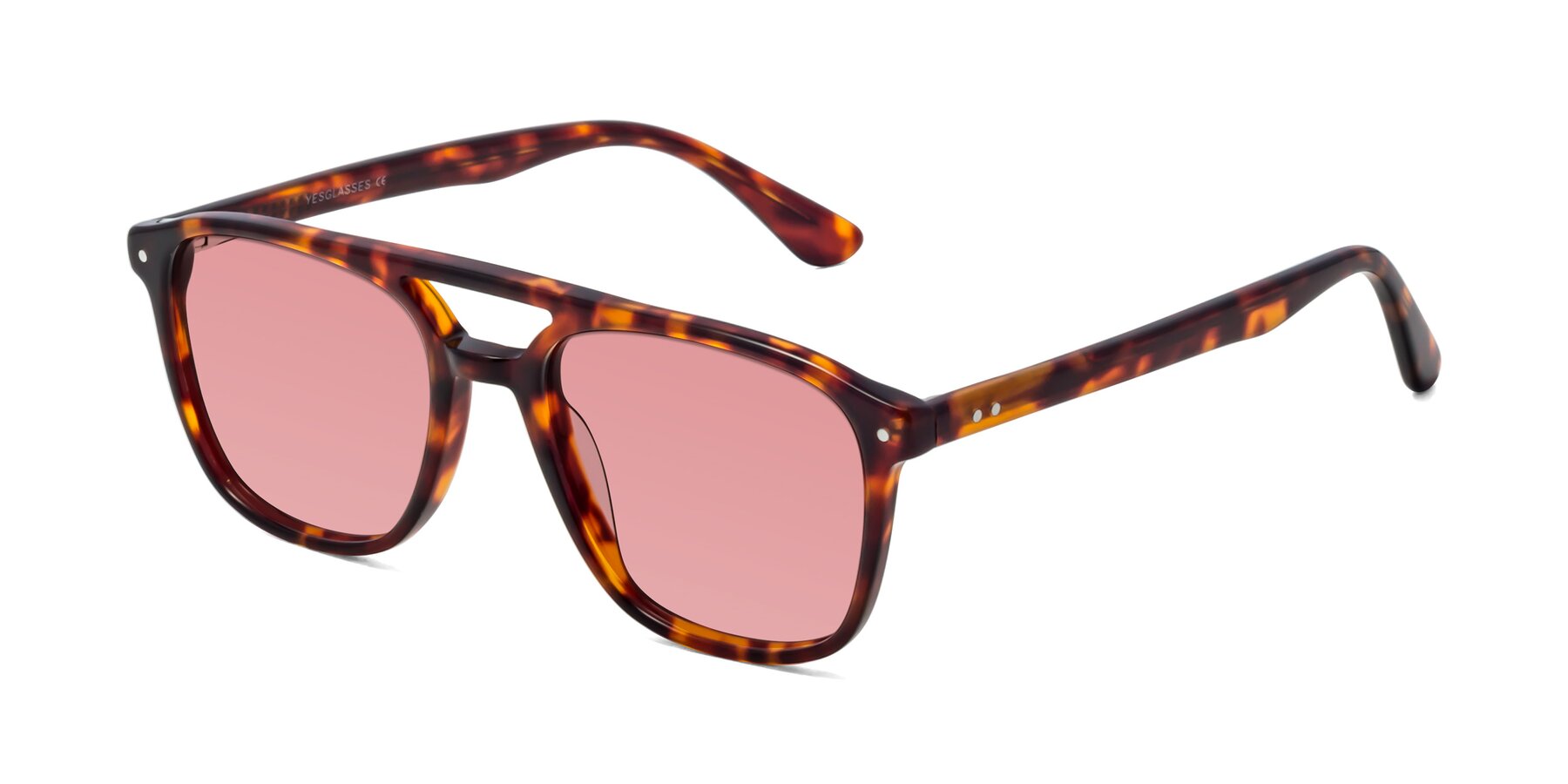 Angle of Quantum in Tortoise with Medium Garnet Tinted Lenses