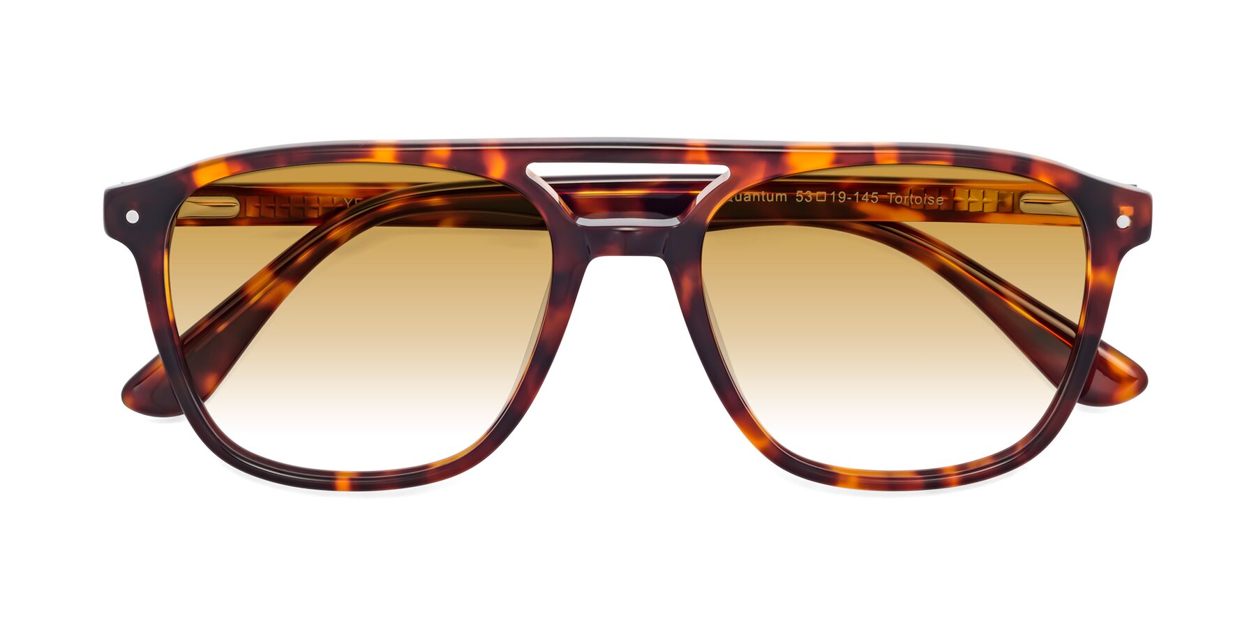 Folded Front of Quantum in Tortoise with Champagne Gradient Lenses