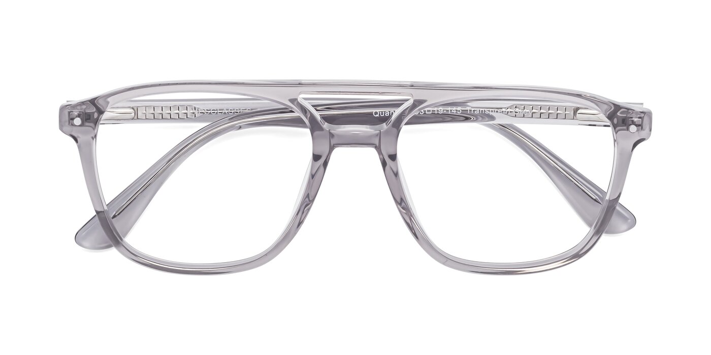 Quantum - Transprent Gray Eyeglasses