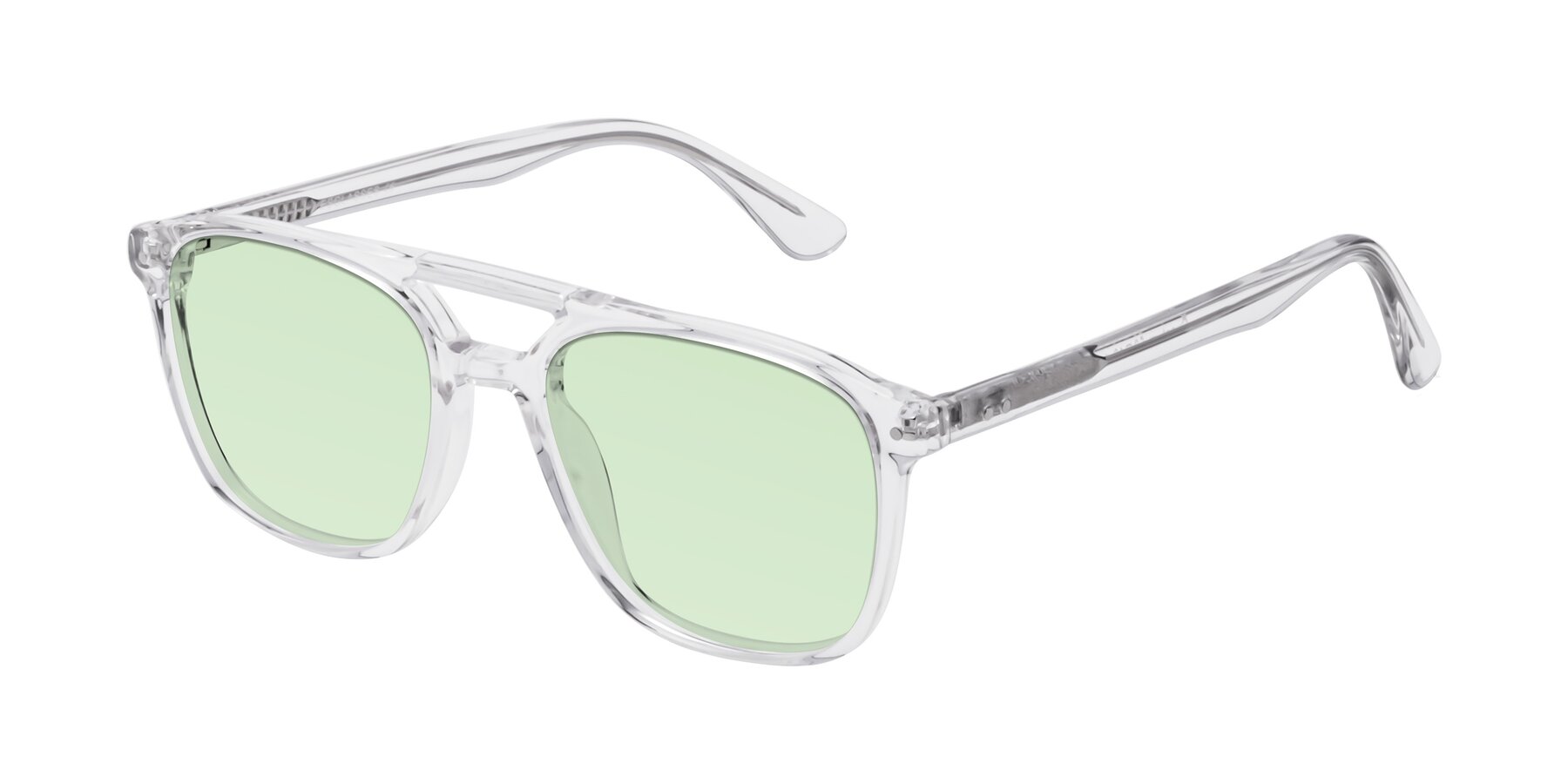 Angle of Quantum in Clear with Light Green Tinted Lenses