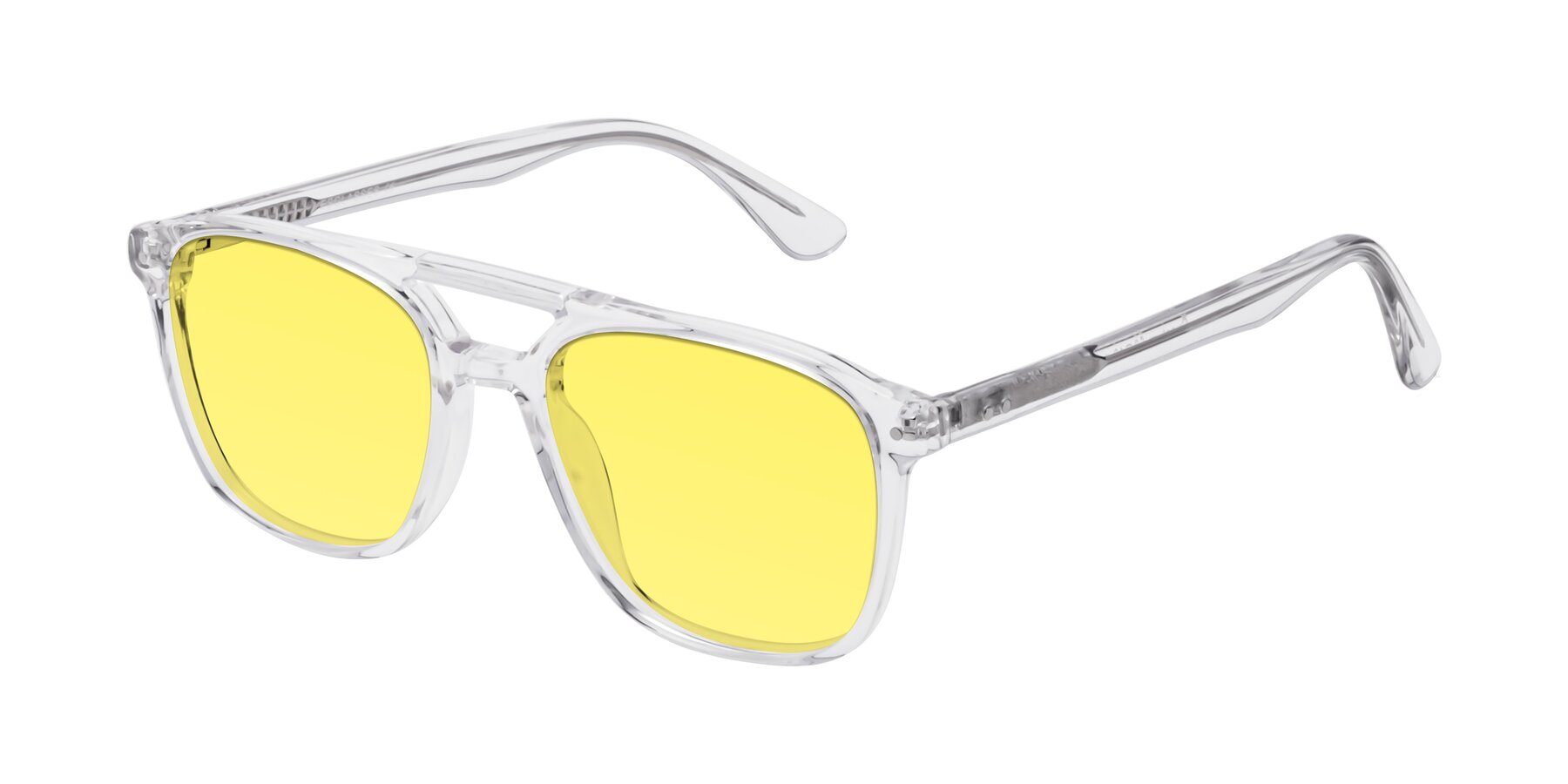 Angle of Quantum in Clear with Medium Yellow Tinted Lenses