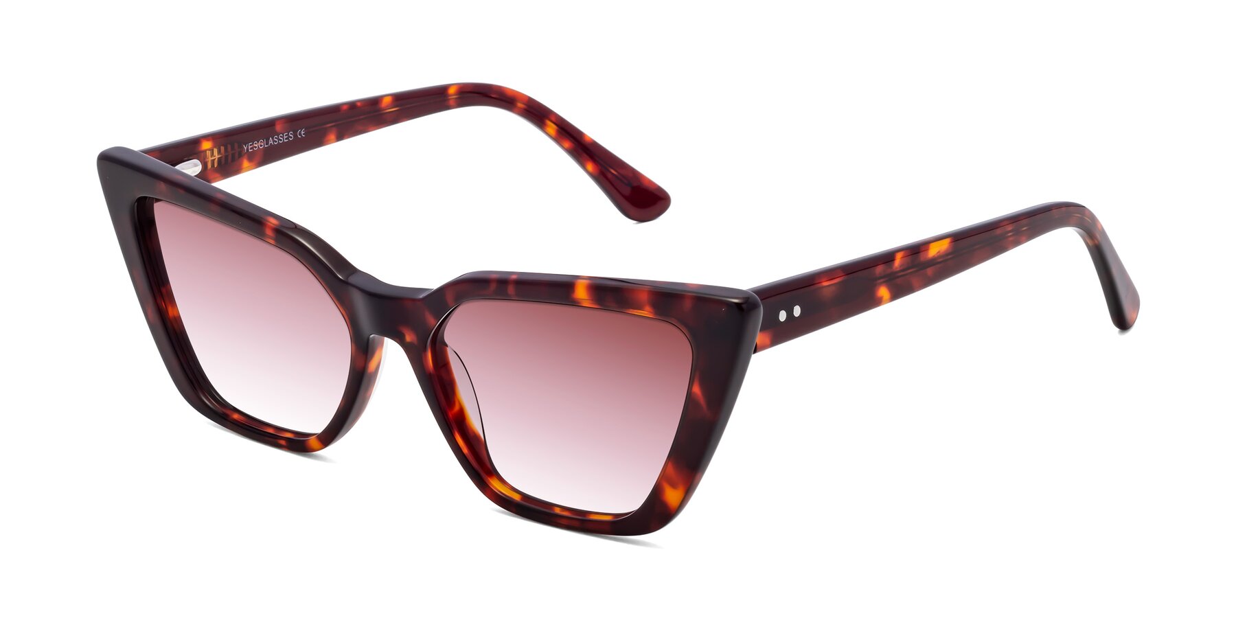 Angle of Bowtie in Tortoise with Garnet Gradient Lenses