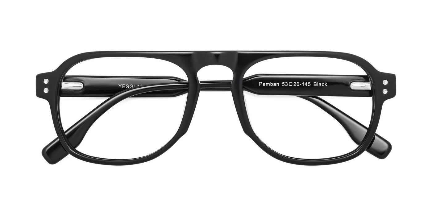 Pamban - Black Eyeglasses
