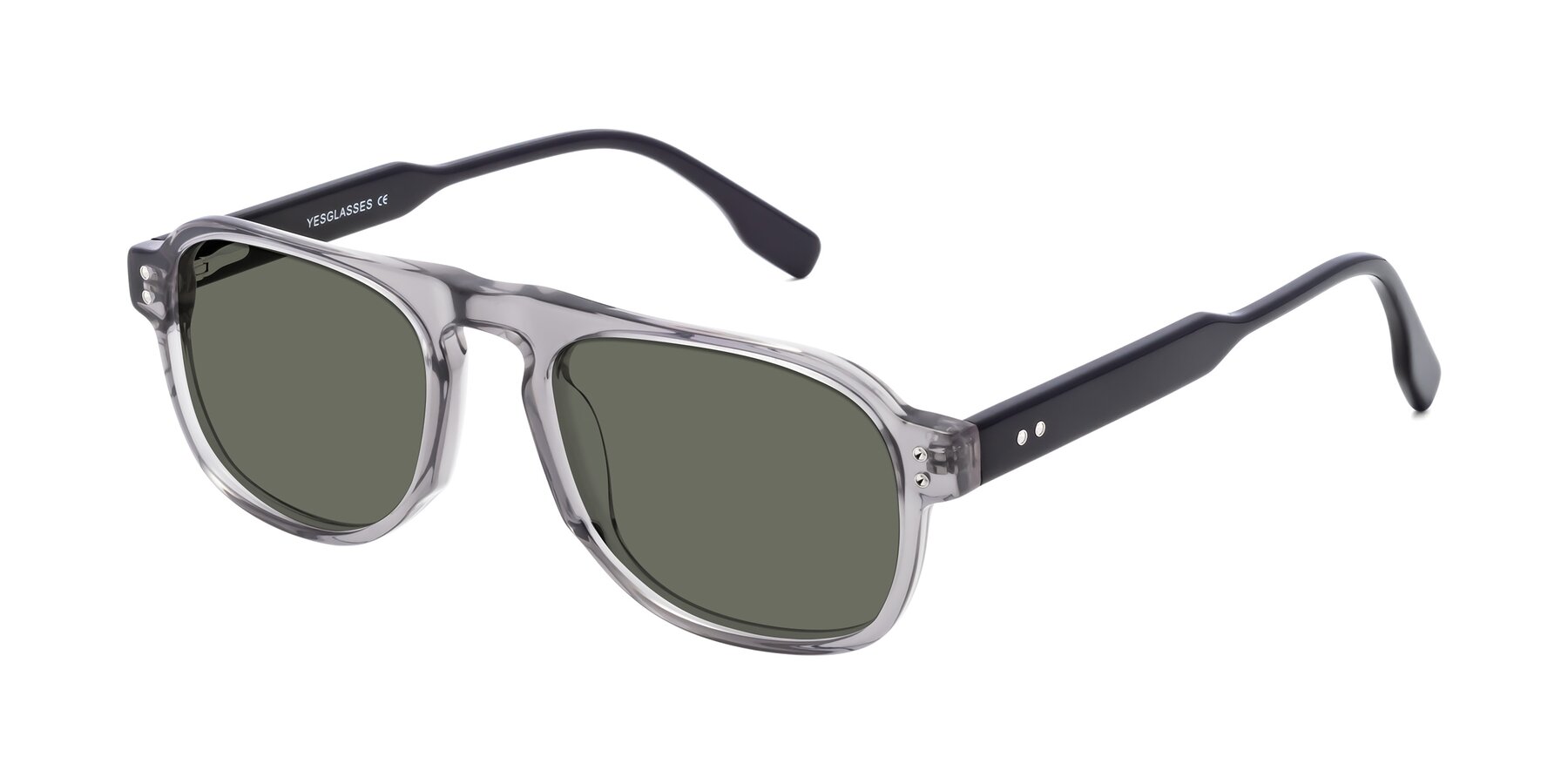 Angle of Pamban in Transprent Gray with Gray Polarized Lenses