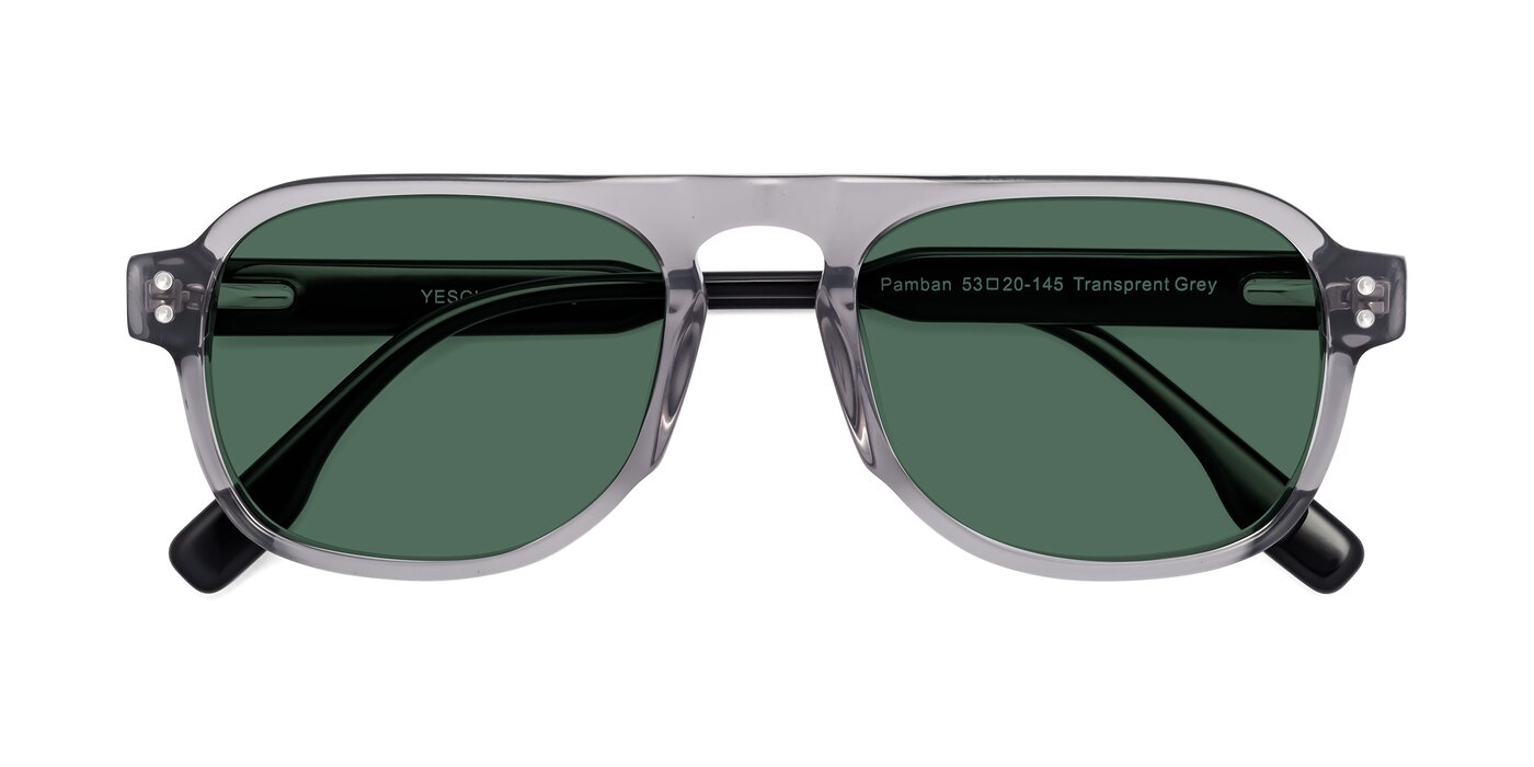 Pamban - Transprent Gray Polarized Sunglasses